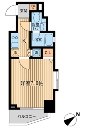 雪が谷大塚駅 徒歩3分 4階の物件間取画像